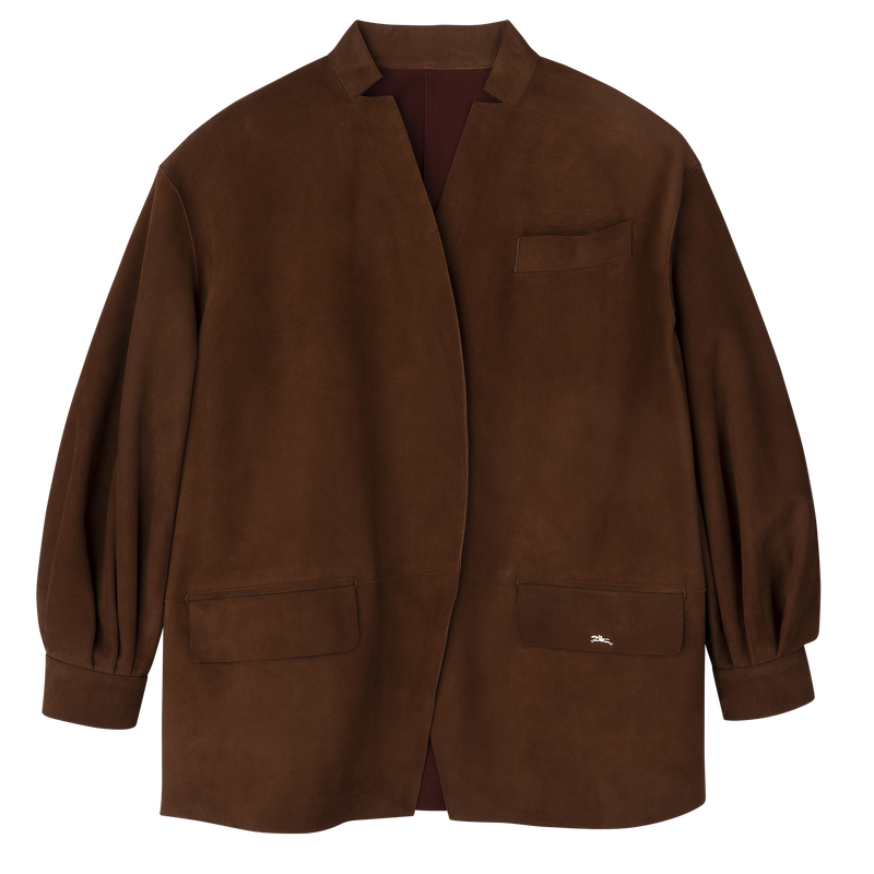 Jacket Chocolate - Leather