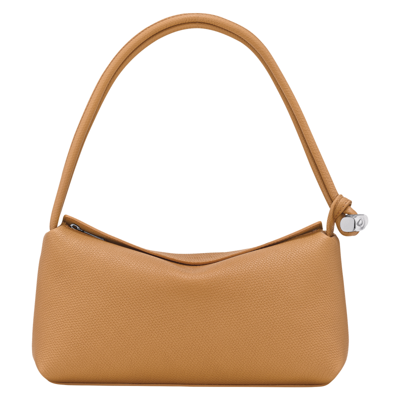 Le Roseau M Shoulder bag Walnut - Leather