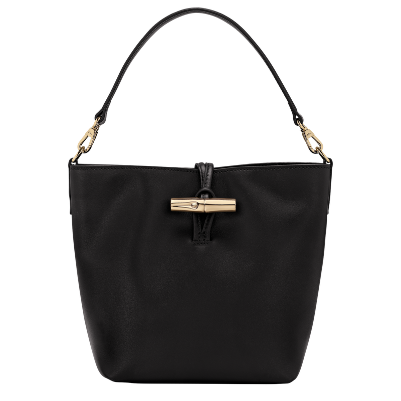 Le Roseau XS Bucket bag Black - Leather