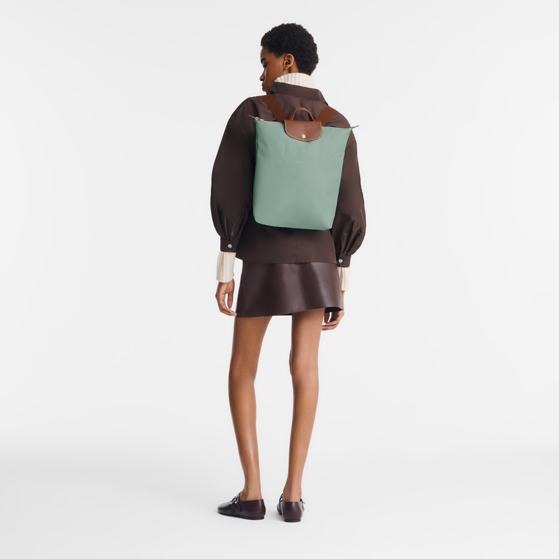 Le Pliage Original M Backpack Celadon - Canvas