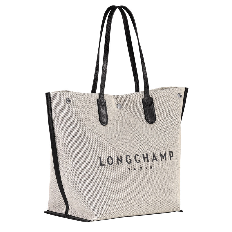 Essential L Tote bag Ecru - Canvas