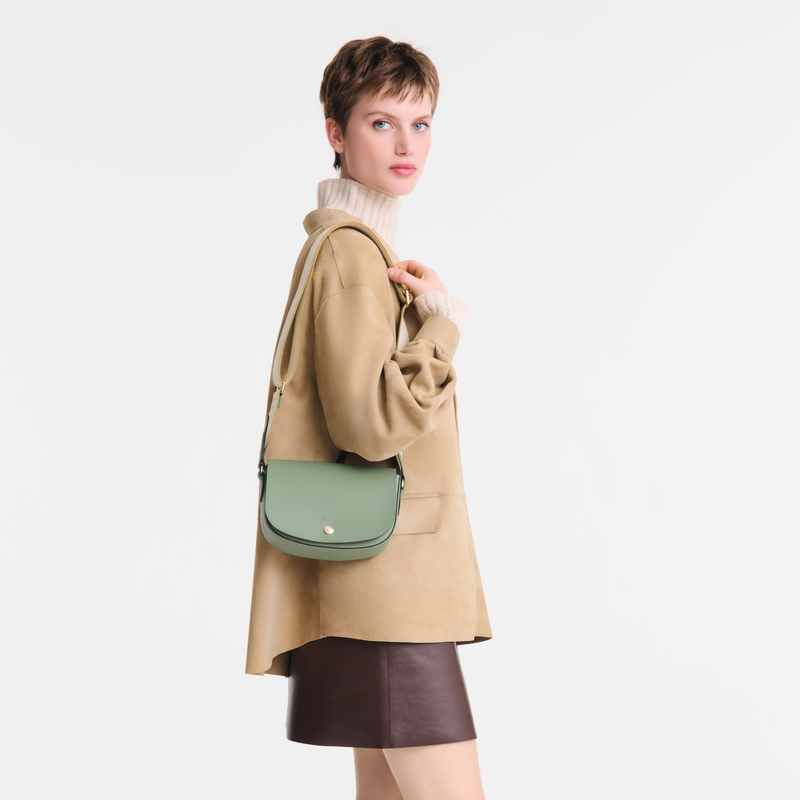 Épure S Crossbody bag Oregano - Leather