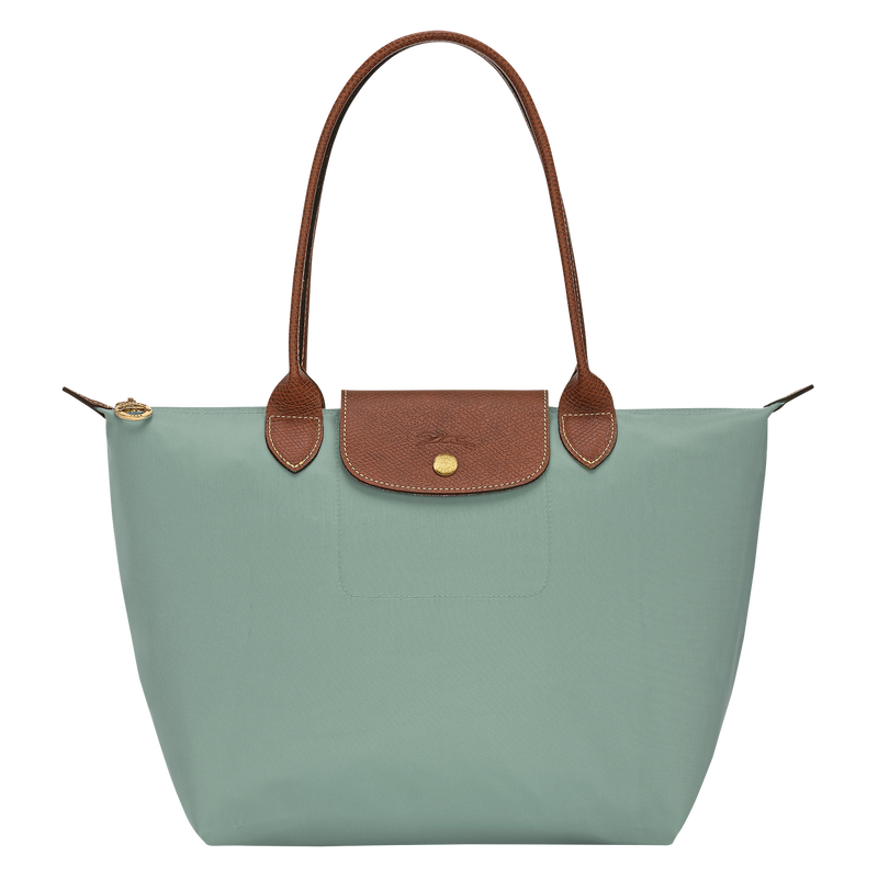 Le Pliage Original M Tote bag Celadon - Recycled canvas