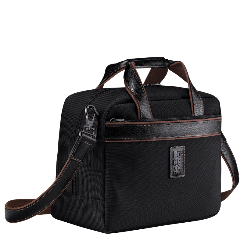 Boxford S Travel bag Black - Recycled canvas