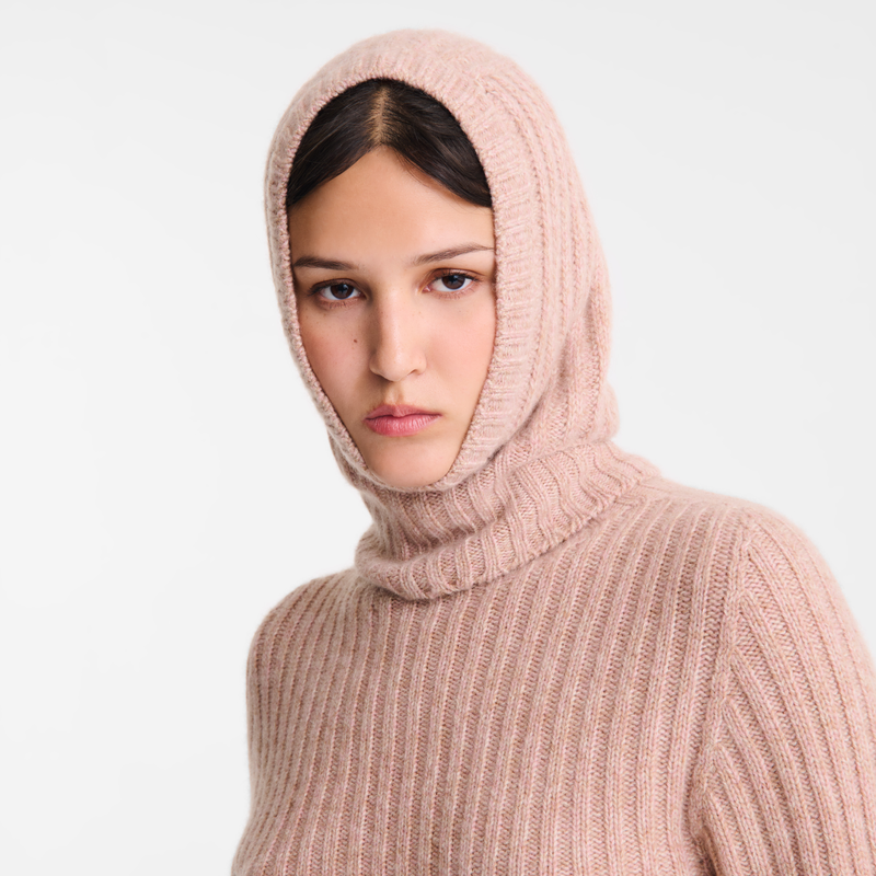 Balaclava Pink Tea - Knit