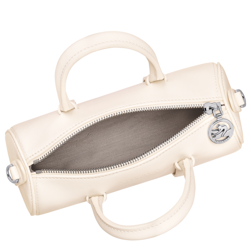 Daylong S Handbag Ecru - Leather