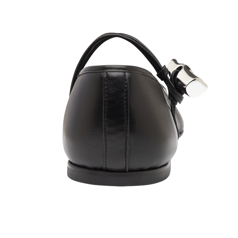 Le Roseau Ballerinas Black - Leather