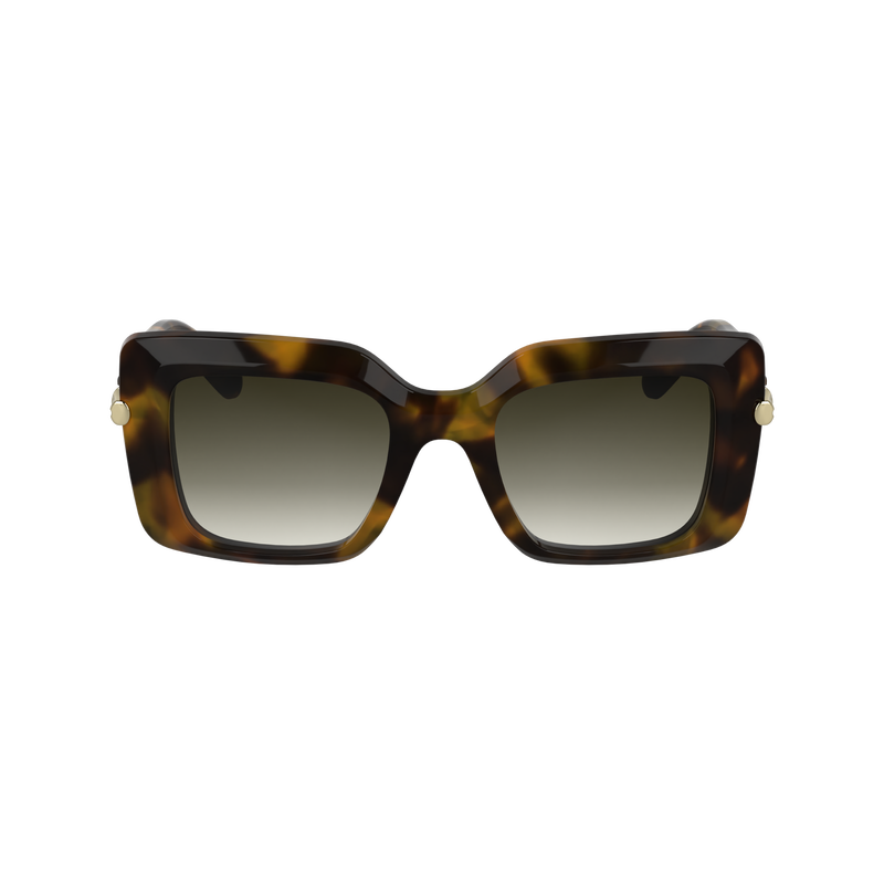 Sunglasses Havana Brown/Green - Acetate