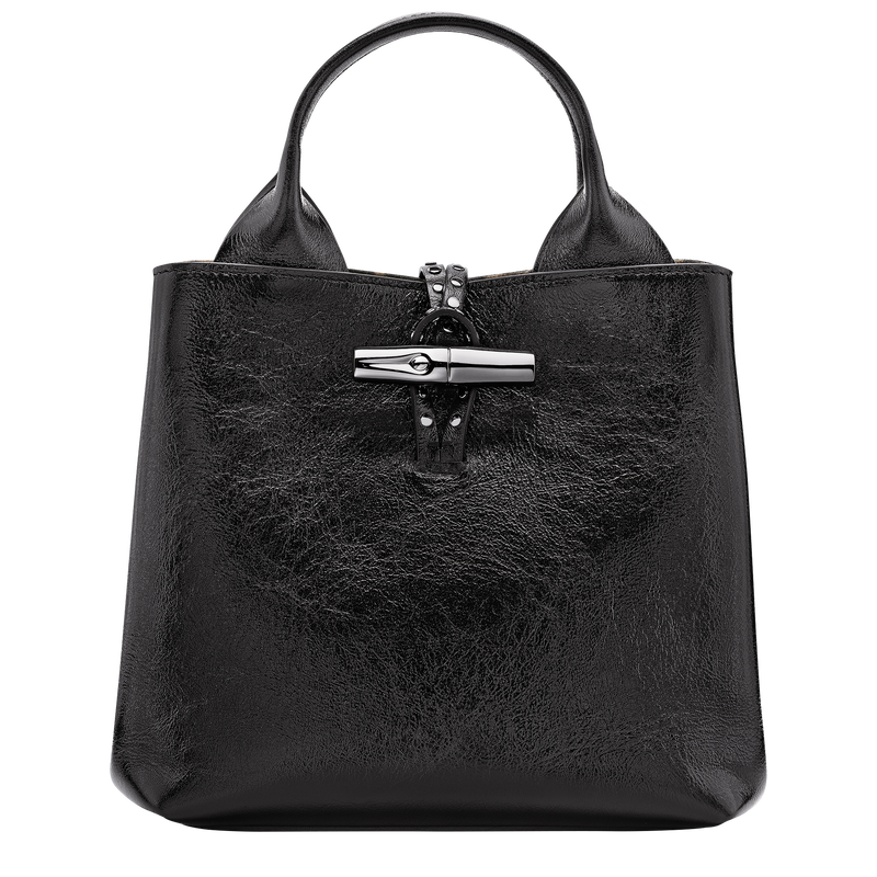 Le Roseau S Handbag Black - Leather