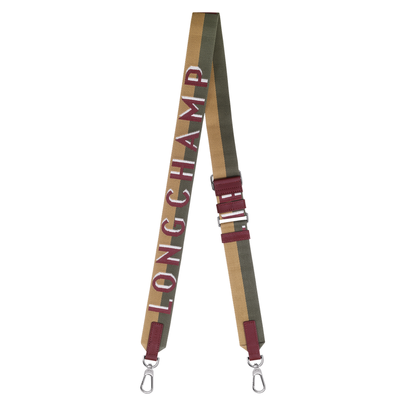 Longchamp Shadow Shoulder strap Pomegranate - Canvas