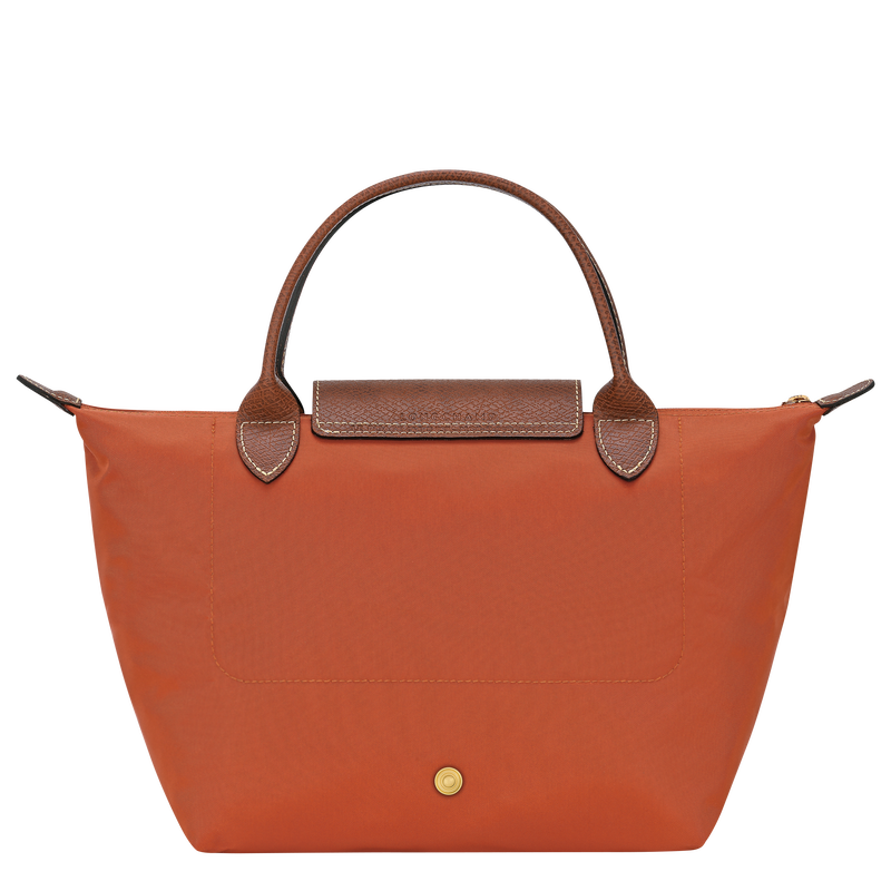 Le Pliage Original S Handbag Brick - Recycled canvas