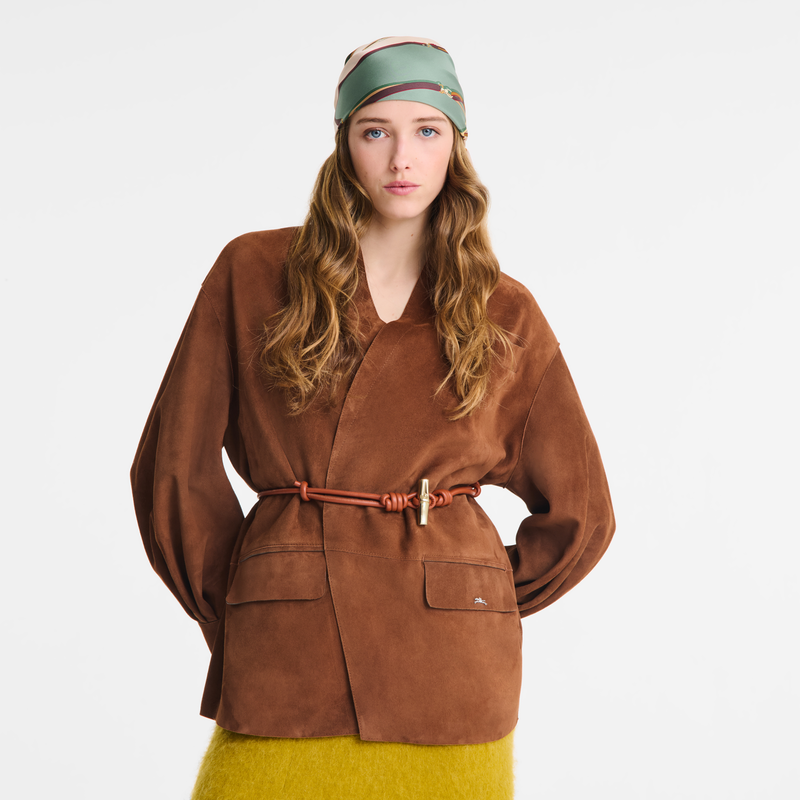 Le Roseau Ladies' belt Bark - Leather