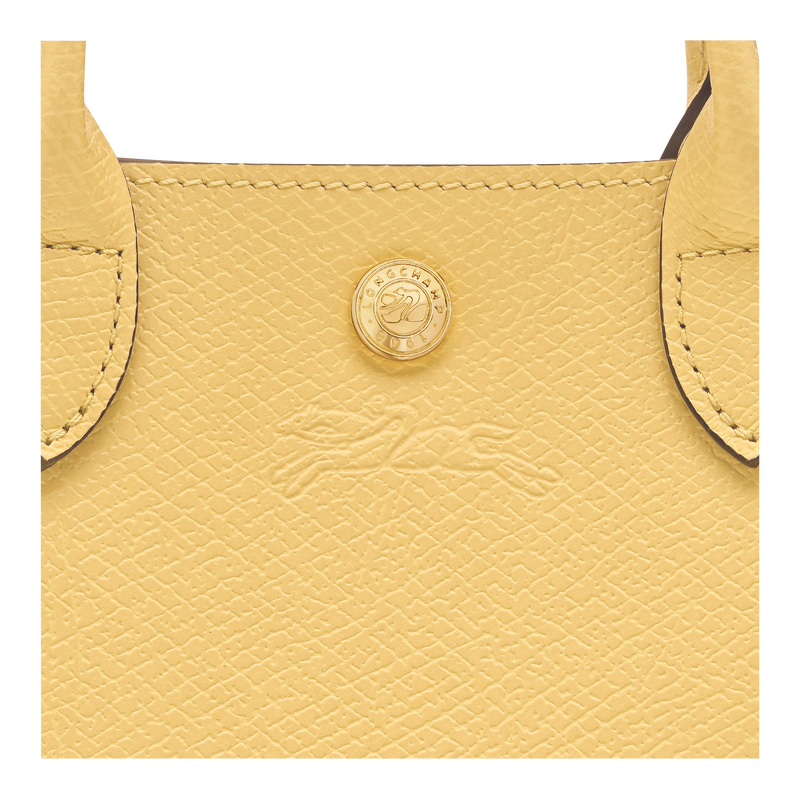 Épure XS Tote bag Yellow Chick - Leather
