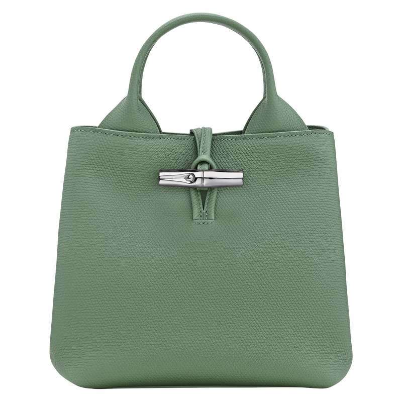 Le Roseau S Handbag Oregano - Leather