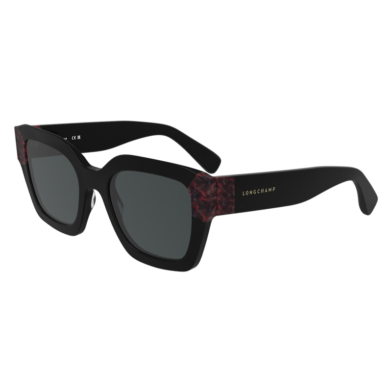 Sunglasses Black/Havana Red - Acetate