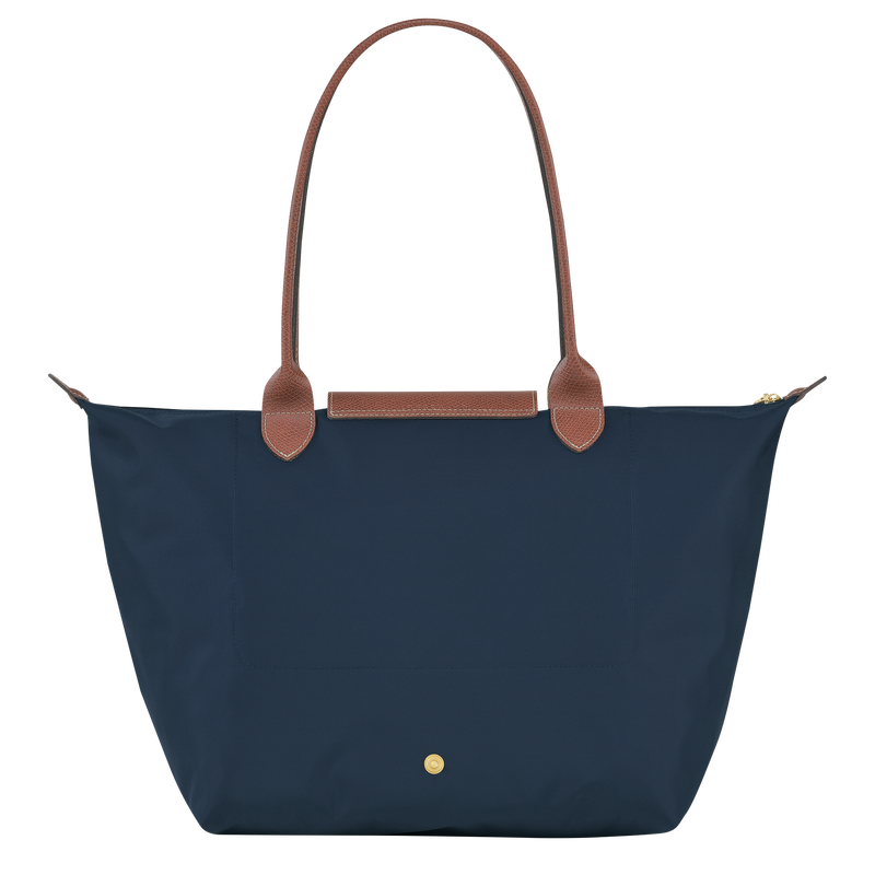 Le Pliage Original L Tote bag Navy - Recycled canvas