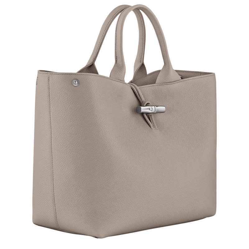 Le Roseau L Handbag Clay - Leather