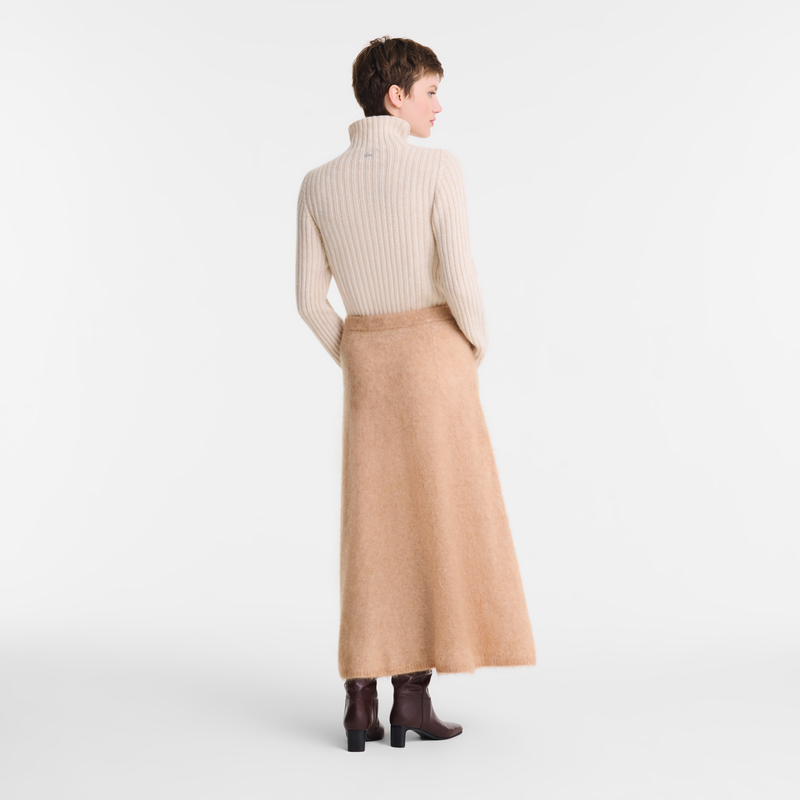 Midi skirt Biscuit - Knit