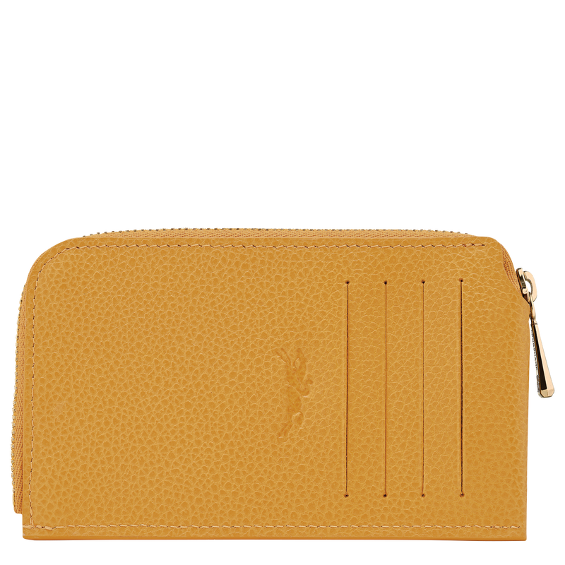 Le Foulonné Card holder Nutmeg - Leather
