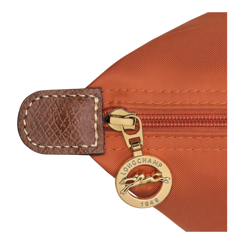 Le Pliage Original L Tote bag Brick - Recycled canvas