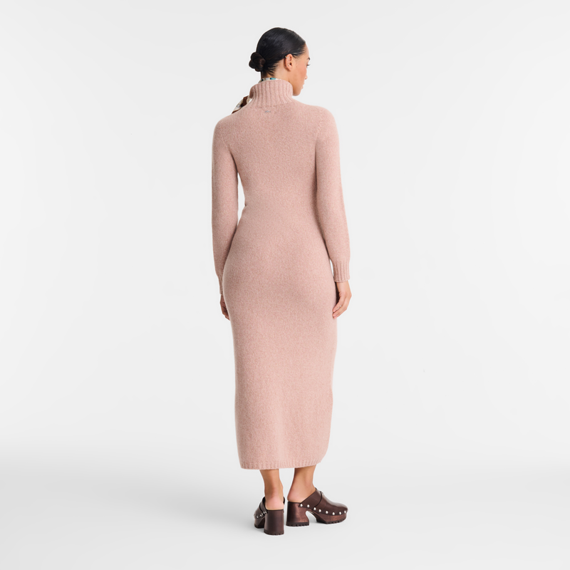 Long dress Pink Tea - Knit