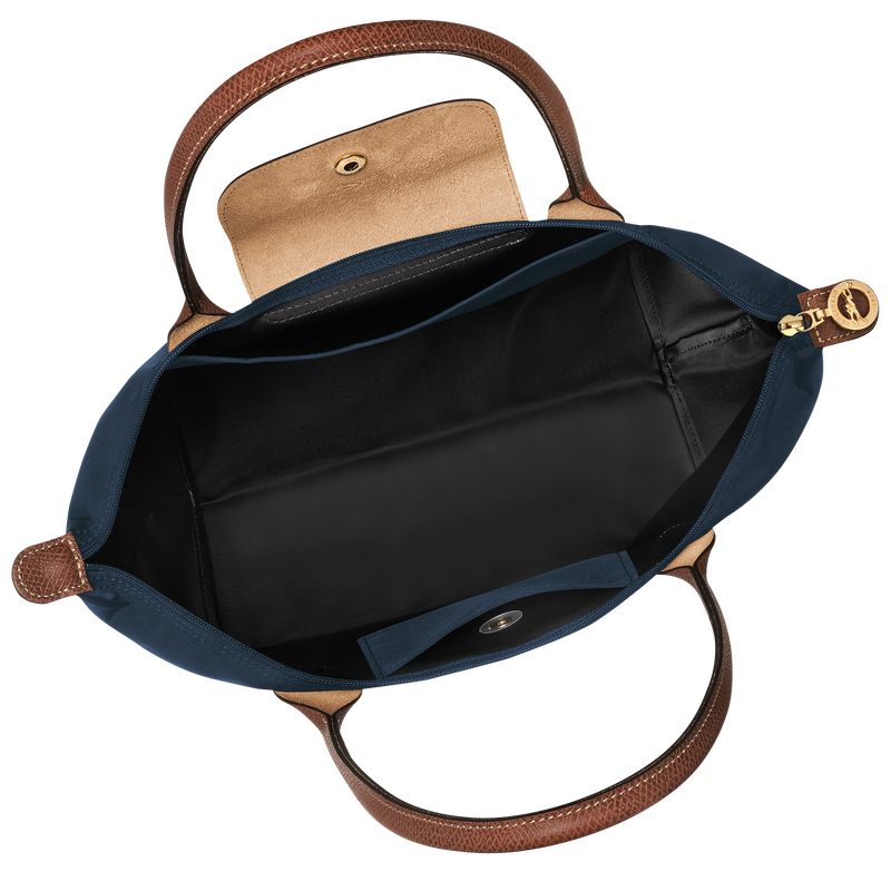 Le Pliage Original M Tote bag Navy - Recycled canvas