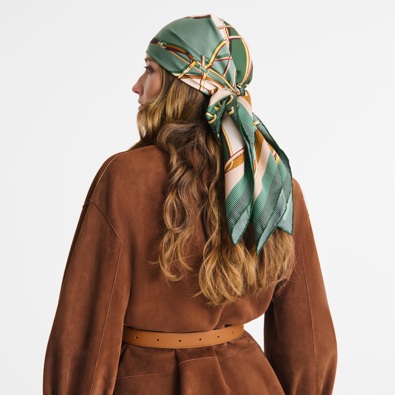 A toute Allure Silk scarf 90 Oregano - Silk