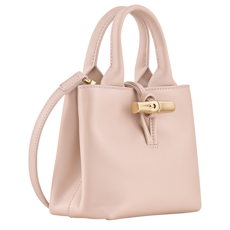 Le Roseau XS Handbag Petal Pink - Leather