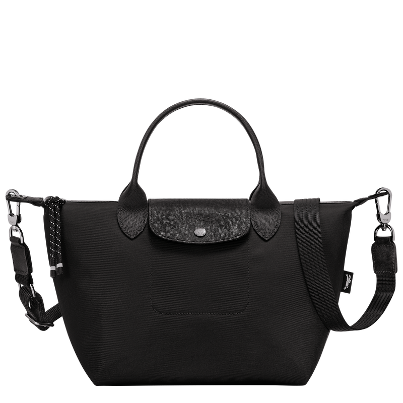 Le Pliage Energy S Handbag Black - Recycled canvas