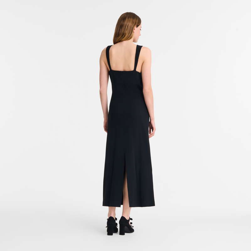 Long dress Black - Crepe