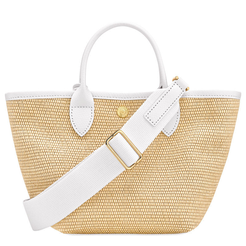 Le Pliage Collection XS Basket bag White - Canvas