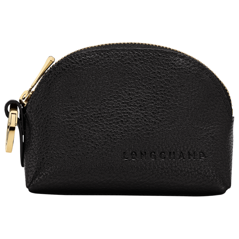 Le Foulonné Coin purse Black - Leather