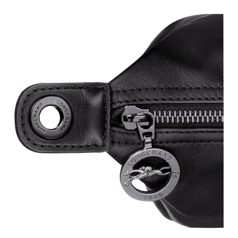 Le Pliage Xtra M Hobo bag Black - Leather