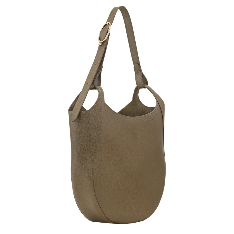 Le Foulonné L Hobo bag Caper - Leather