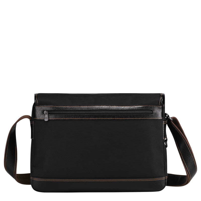 Boxford L Crossbody bag Black - Recycled canvas