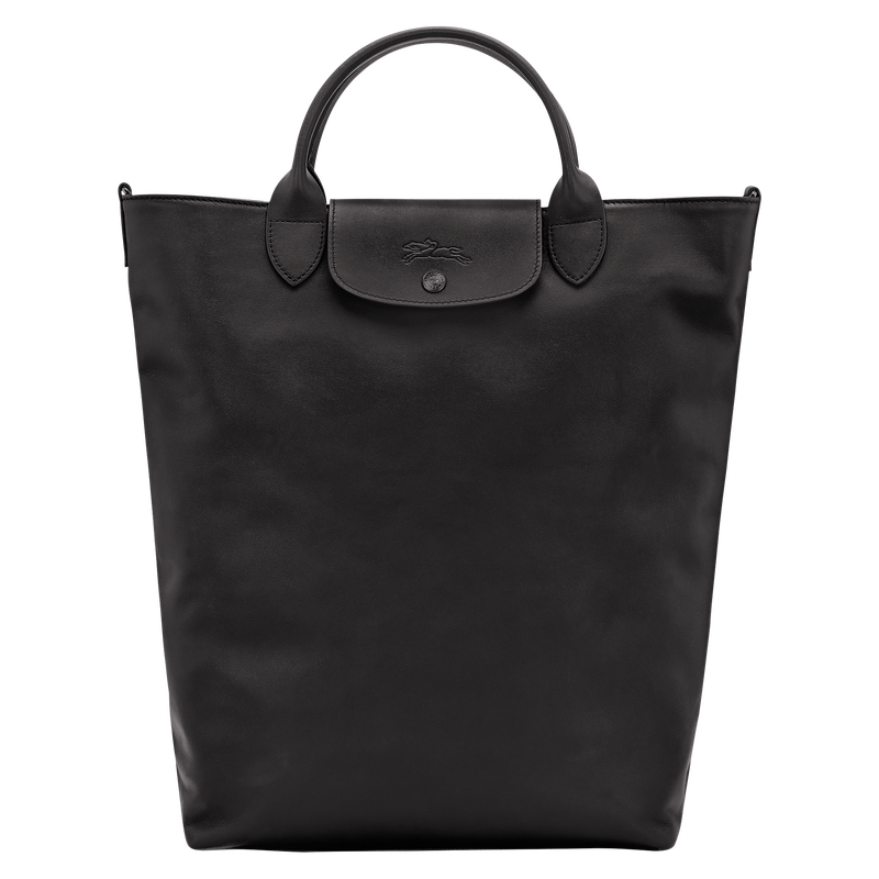 Le Pliage Xtra M Tote bag Black - Leather
