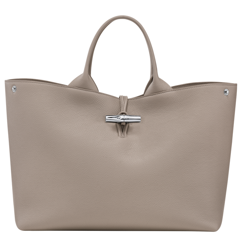 Le Roseau L Handbag Clay - Leather