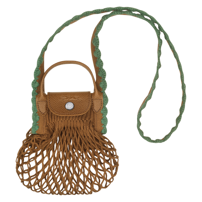 Le Pliage Collection XS Mesh bag Tobacco - Canvas