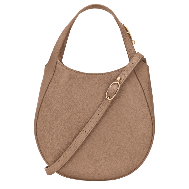 Le Foulonné S Handbag Biscuit - Leather