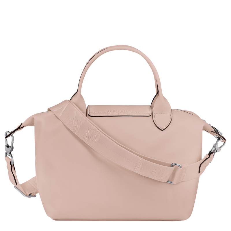 Le Pliage Xtra S Handbag Nude - Leather