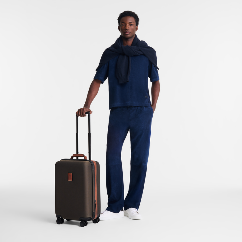 Boxford S Carry-on Brown - Recycled canvas