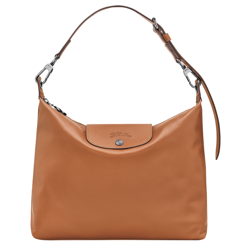 Le Pliage Xtra M Hobo bag Cashew - Leather