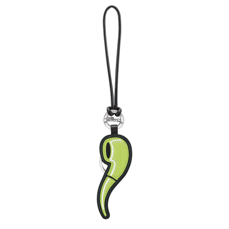 Key ring Green Light - Leather