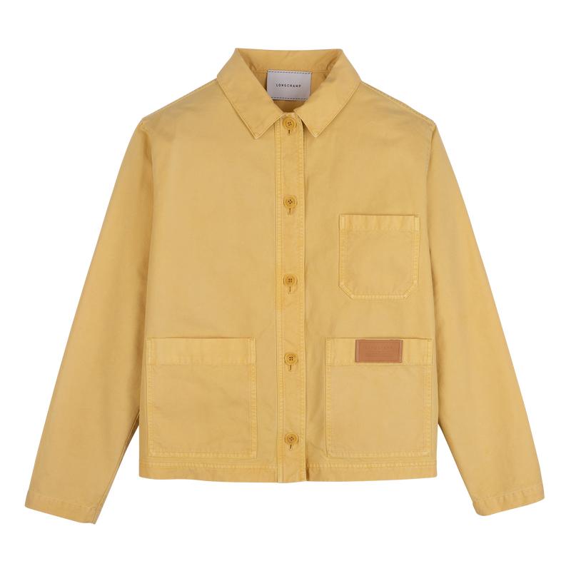 Jacket Yellow Chick - Overdyed cotton