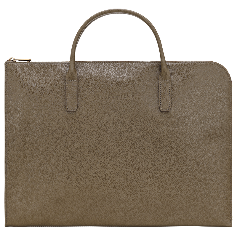 Le Foulonné S Briefcase Caper - Leather