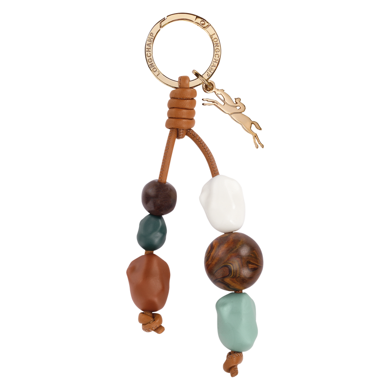 Le Pliage Xtra Key ring Cashew - Leather
