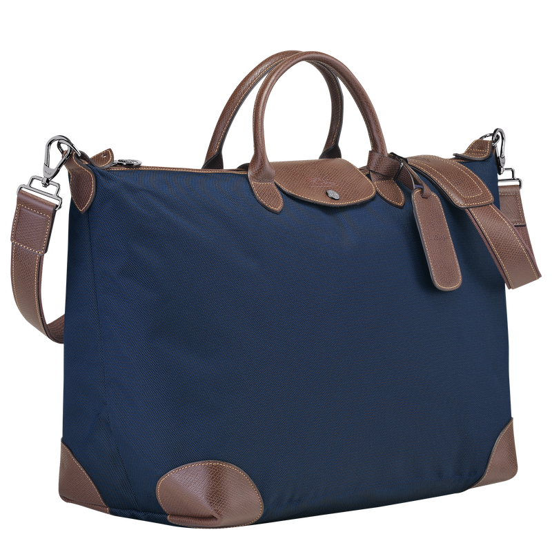 Boxford L Travel bag Blue - Recycled canvas