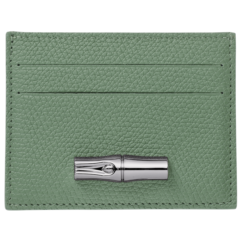 Le Roseau Card holder Oregano - Leather