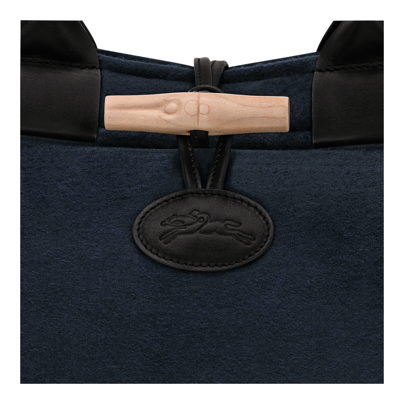 Le Roseau L Tote bag Navy - Canvas