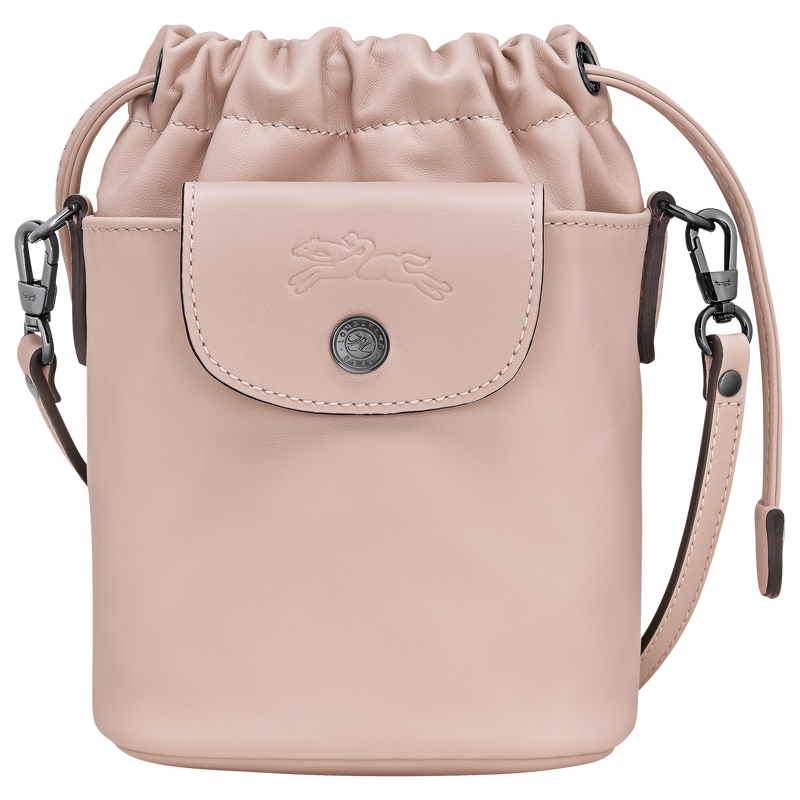 Le Pliage Xtra XS Bucket bag Nude - Leather